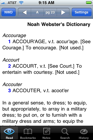Noah Webster's Dictionary