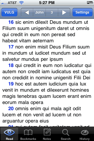 Latin Vulgate w/ Deuterocanon
